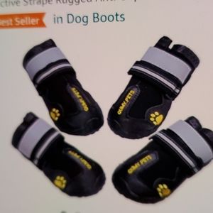 QUMY Dog Boots Watetproof Shoes